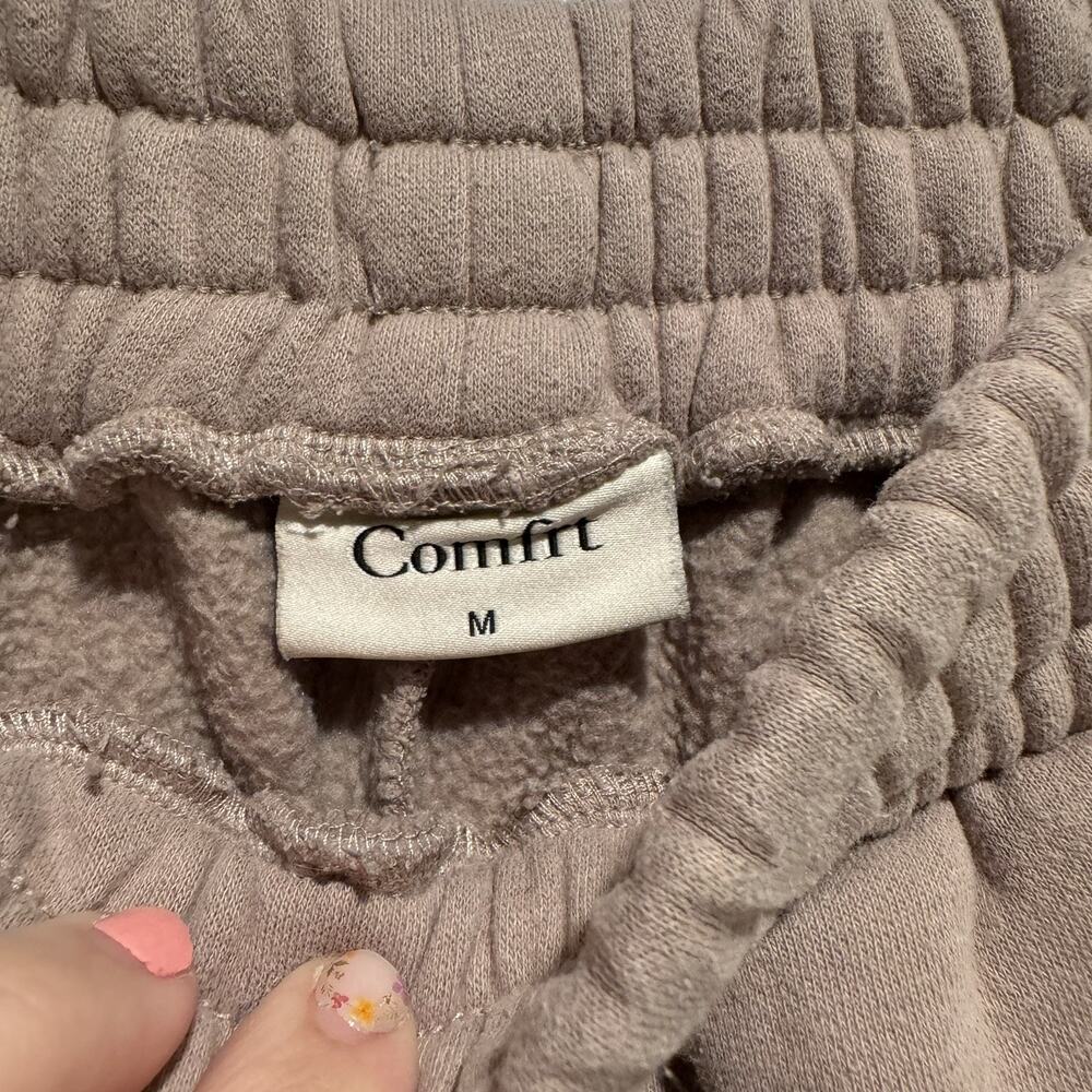 Comfrt Signature Sweat Set Hoodie Sweatpants Bark Size Medium - Picture 11 of 12